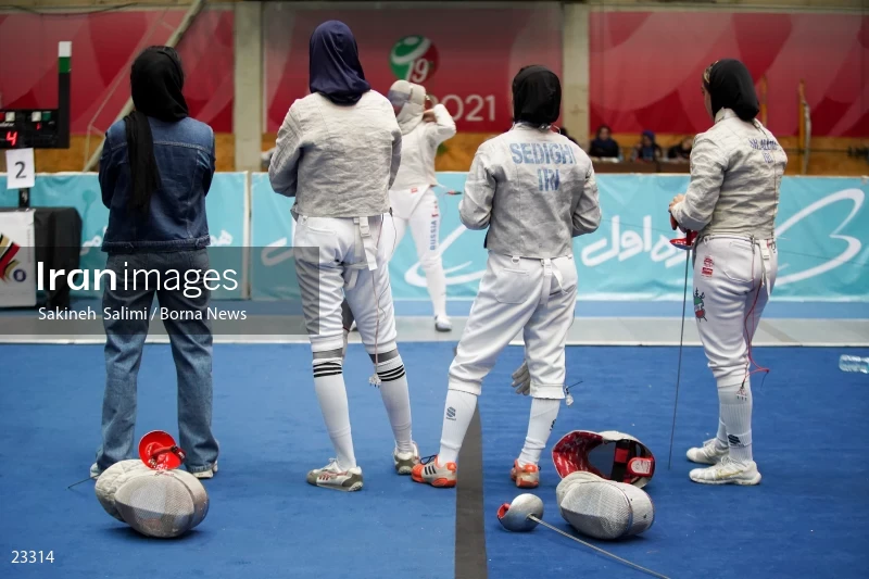 Fencing competitions of the First International Nowruz Games For Women