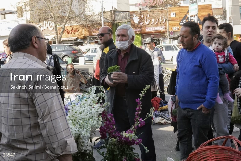 Tajrish market on the eve of Nowruz