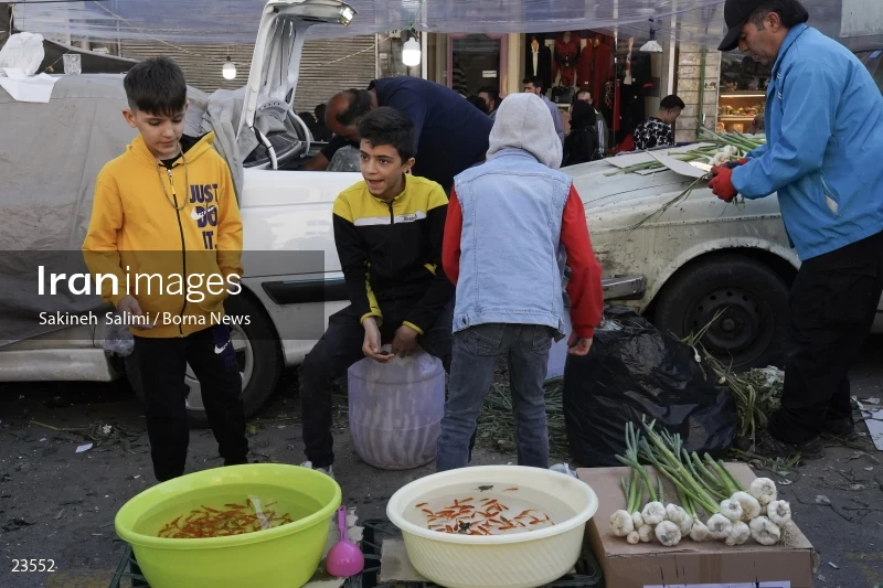 Tajrish market on the eve of Nowruz