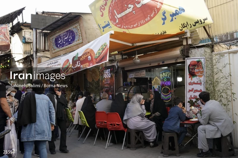 Tajrish market on the eve of Nowruz