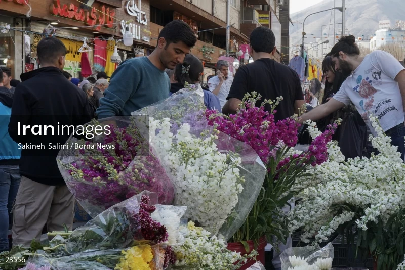 Tajrish market on the eve of Nowruz