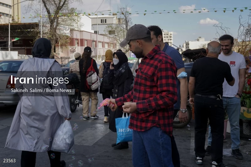 Tajrish market on the eve of Nowruz