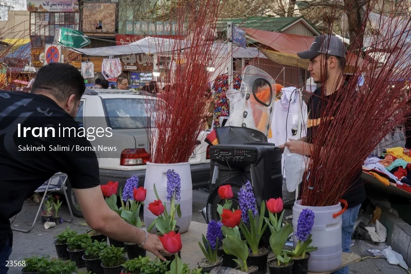 Tajrish market on the eve of Nowruz