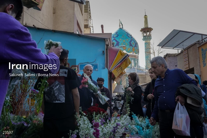Tajrish market on the eve of Nowruz