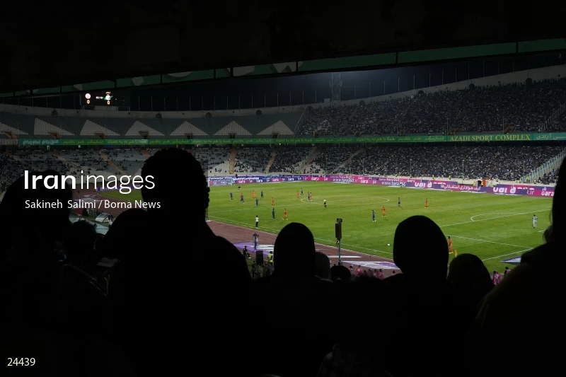 The first attendance of women in the stadium in a match of the Premier Football League of Iran