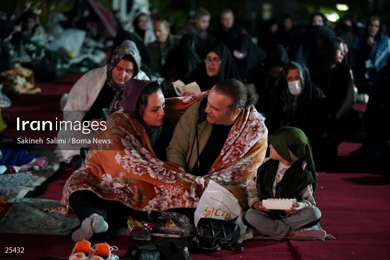 Qadr Night in Lavizan PanjTan Shrine (23rd day of Ramadan)