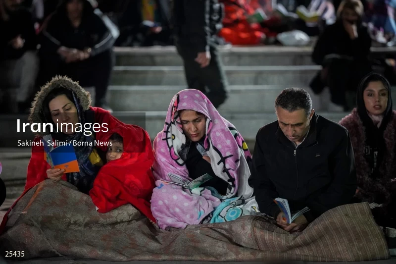 Qadr Night in Lavizan PanjTan Shrine (23rd day of Ramadan)