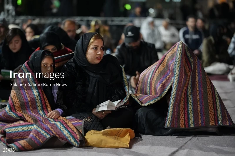 Qadr Night in Lavizan PanjTan Shrine (23rd day of Ramadan)