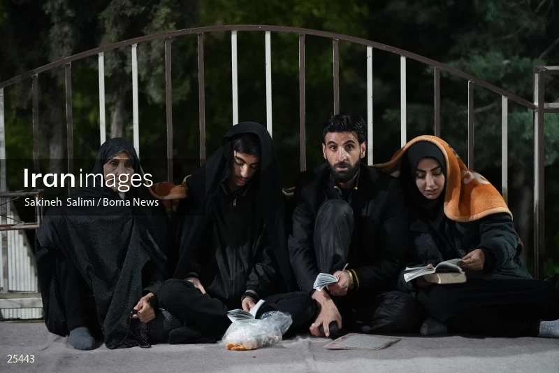 Qadr Night in Lavizan PanjTan Shrine (23rd day of Ramadan)
