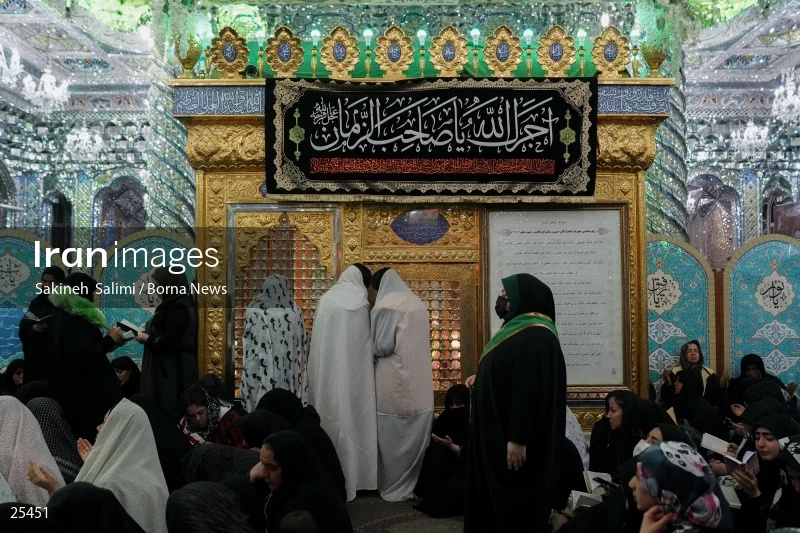Qadr Night in Lavizan PanjTan Shrine (23rd day of Ramadan)