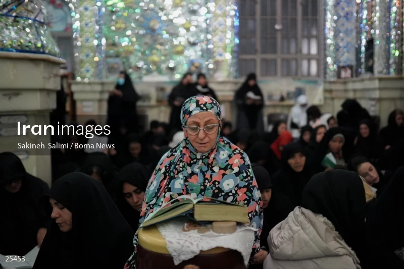 Qadr Night in Lavizan PanjTan Shrine (23rd day of Ramadan)