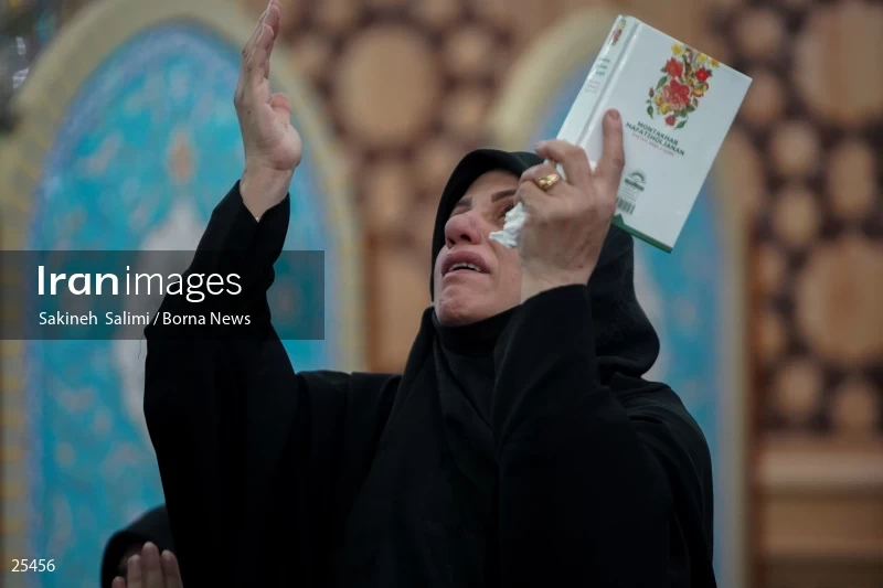 Qadr Night in Lavizan PanjTan Shrine (23rd day of Ramadan)