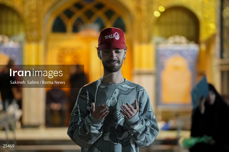 Qadr Night in Lavizan PanjTan Shrine (23rd day of Ramadan)