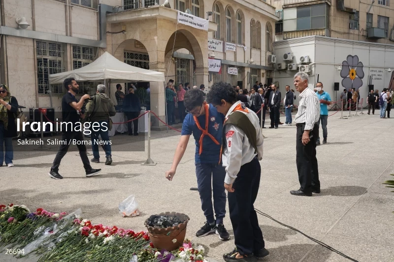 Commemoration ceremony of Armenian massacre victims