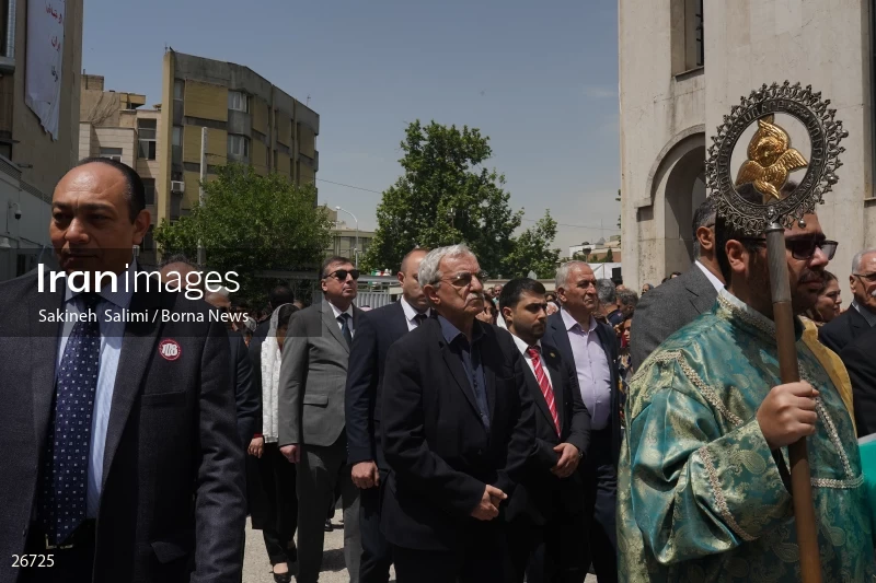 Commemoration ceremony of Armenian massacre victims