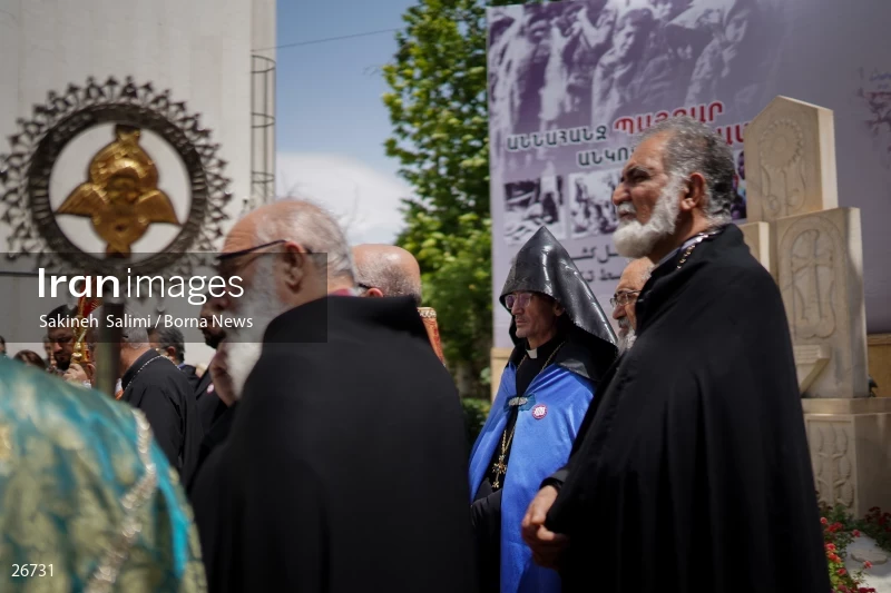 Commemoration ceremony of Armenian massacre victims