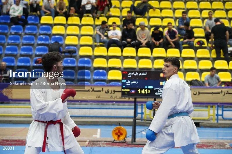 the selection matches of the men's national karate team
