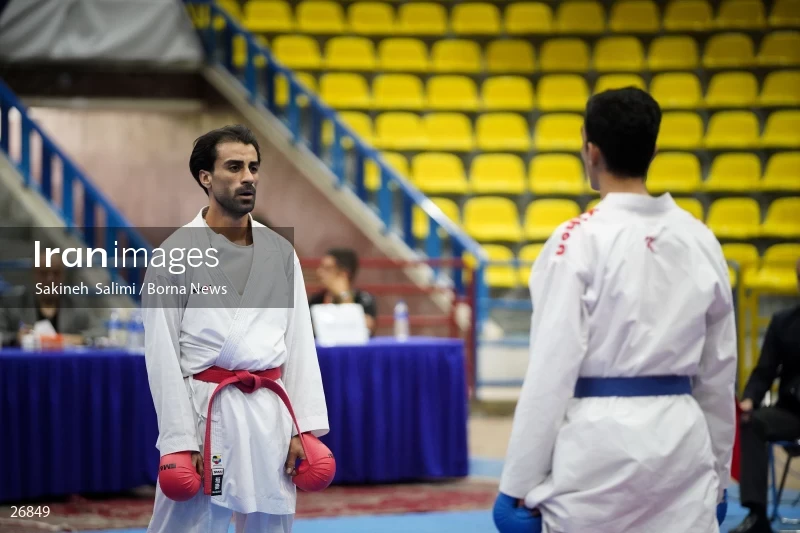 the selection matches of the men's national karate team