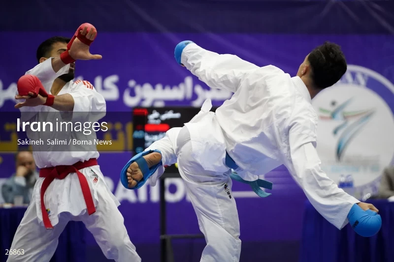 the selection matches of the men's national karate team