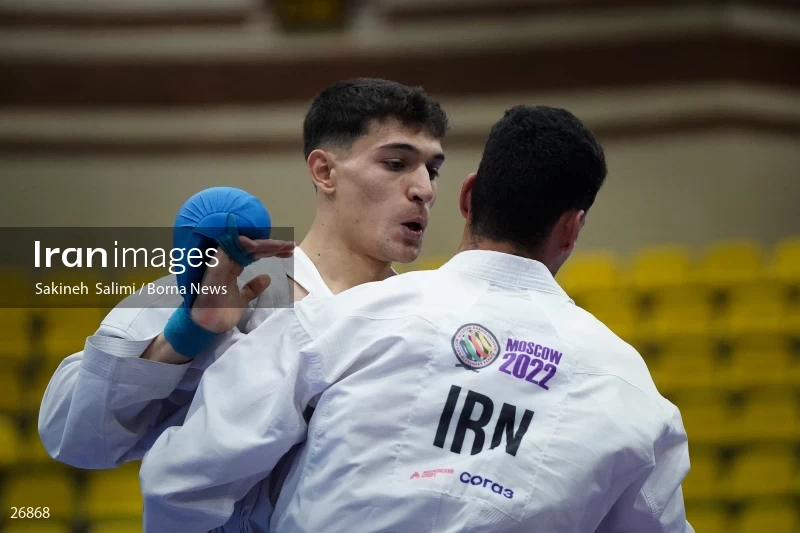 the selection matches of the men's national karate team