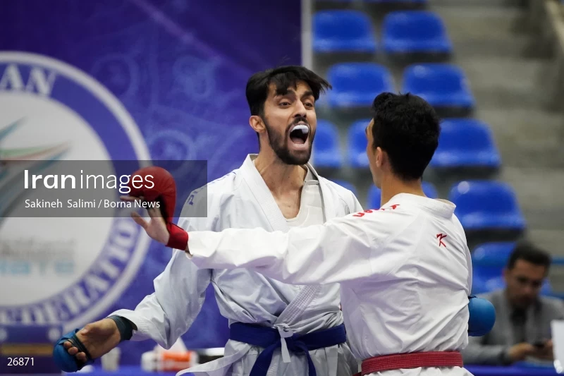 the selection matches of the men's national karate team
