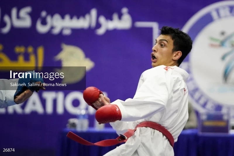 the selection matches of the men's national karate team