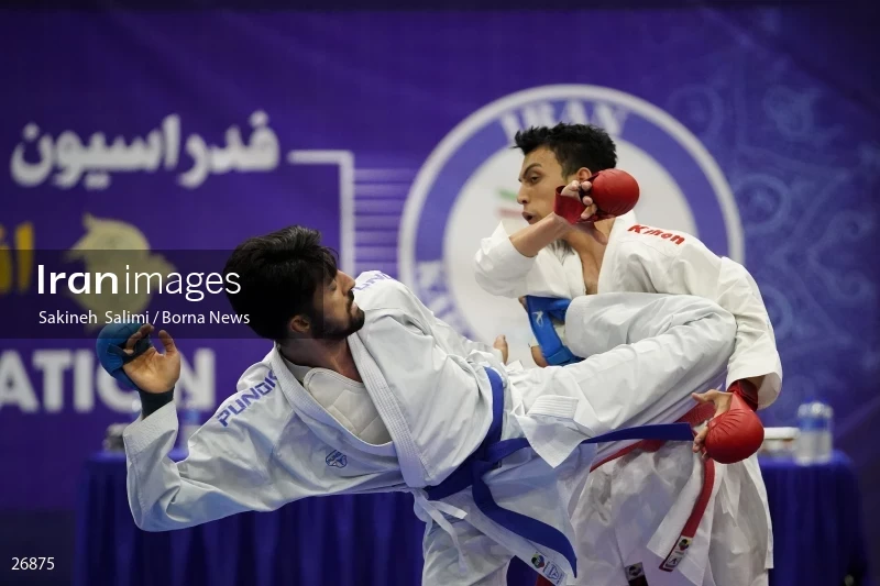the selection matches of the men's national karate team