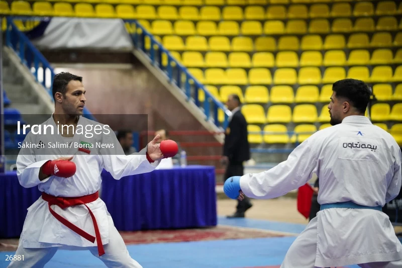 the selection matches of the men's national karate team
