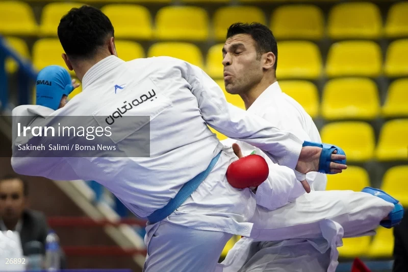 the selection matches of the men's national karate team