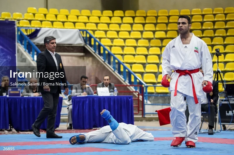 the selection matches of the men's national karate team