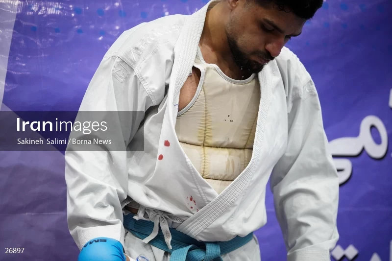 the selection matches of the men's national karate team