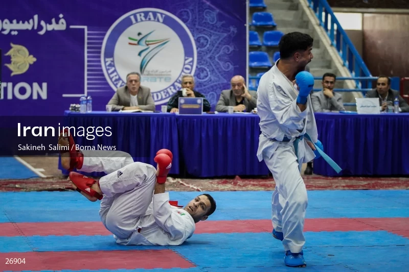 the selection matches of the men's national karate team
