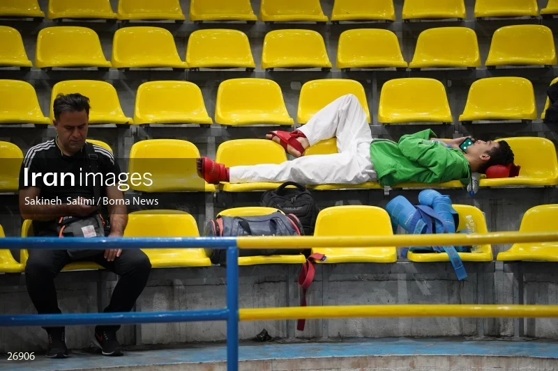 the selection matches of the men's national karate team