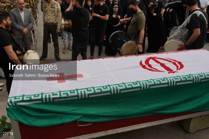 The funeral ceremony of the Assyrian Martyr Jani Bet Oshana
