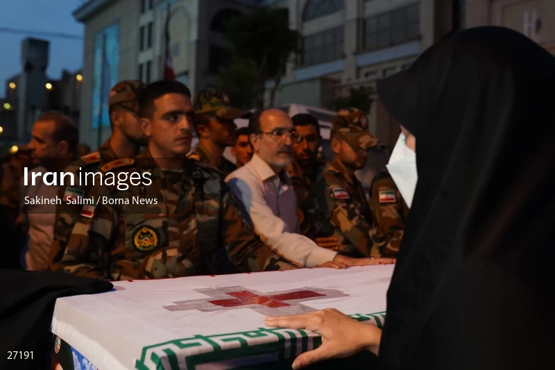The funeral ceremony of the Assyrian Martyr Jani Bet Oshana