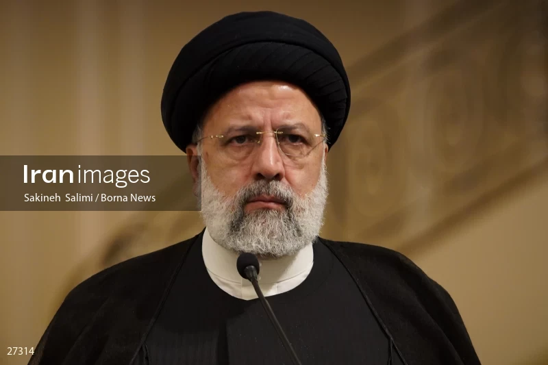 Ebrahim Raisi's official welcome to the President of Iraq