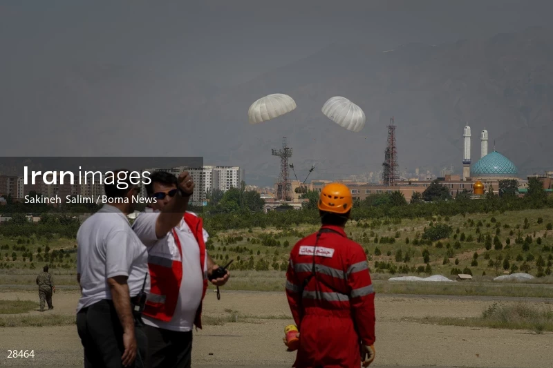 Training operation of Iranian Red Crescent Society