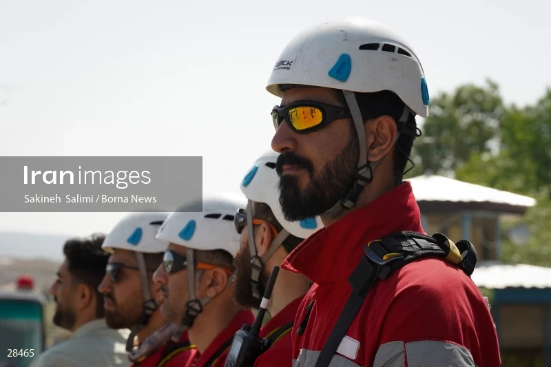 Training operation of Iranian Red Crescent Society