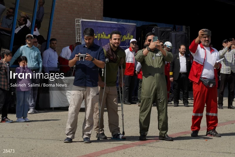 Training operation of Iranian Red Crescent Society