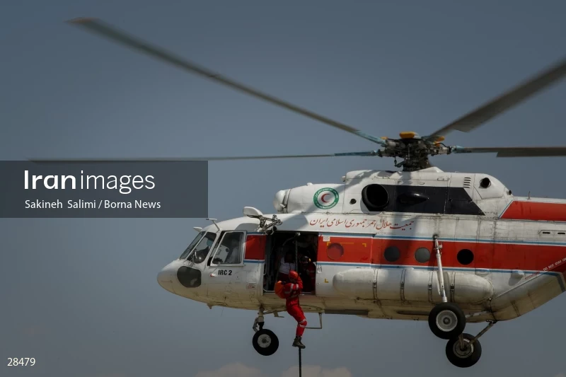 Training operation of Iranian Red Crescent Society
