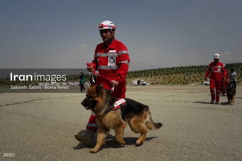 Training operation of Iranian Red Crescent Society