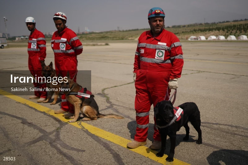 Training operation of Iranian Red Crescent Society