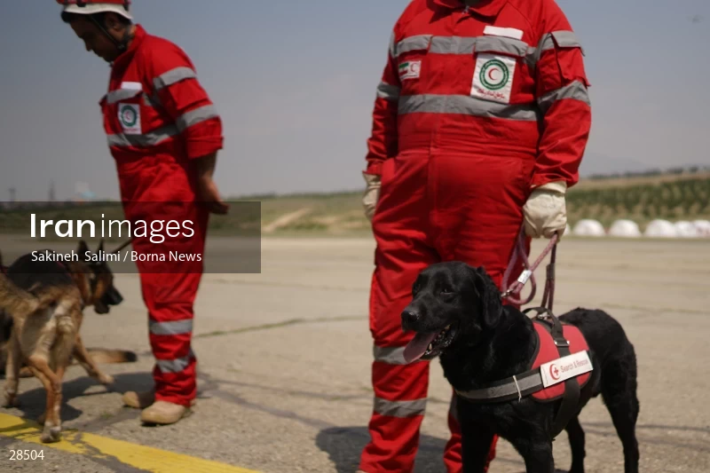 Training operation of Iranian Red Crescent Society