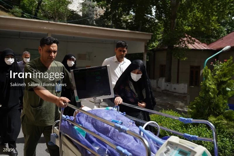 Organ donation surgery in Masih Daneshvari hospital