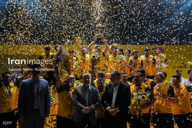 Sepahan is the champion of Iran Men`s Premier Handball League