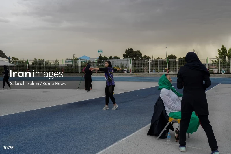 Tehran Grand Prix women's track and field competition