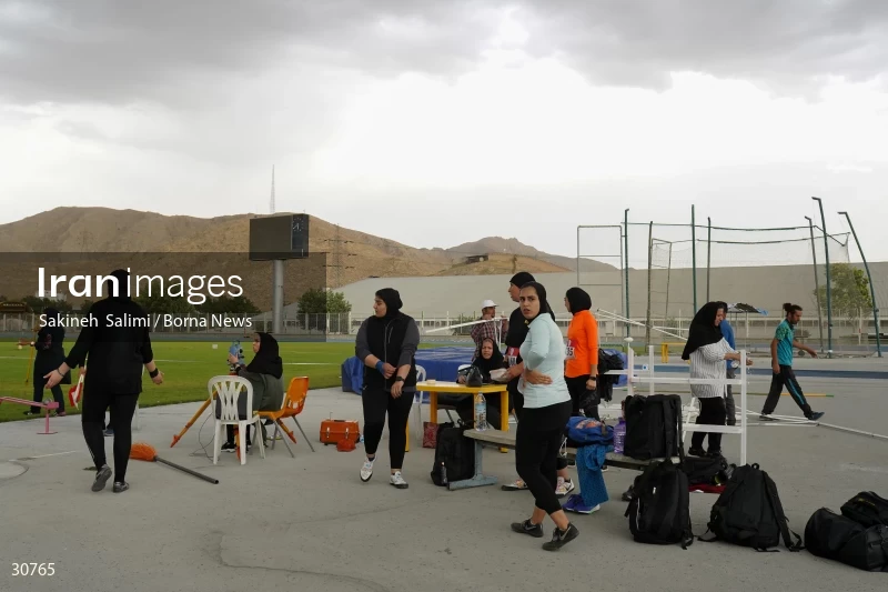Tehran Grand Prix women's track and field competition
