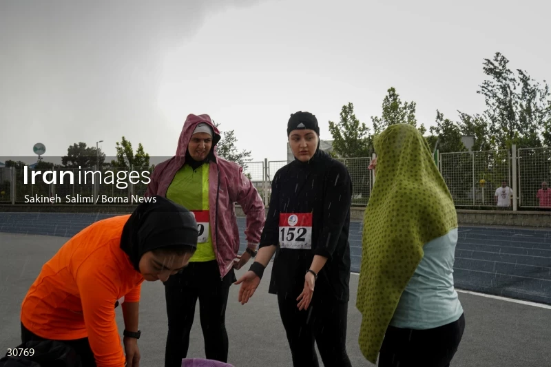 Tehran Grand Prix women's track and field competition
