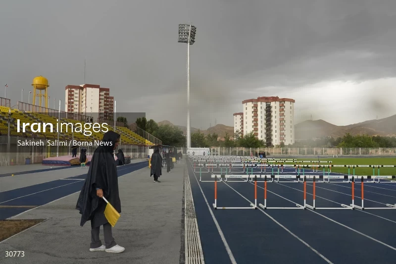 Tehran Grand Prix women's track and field competition