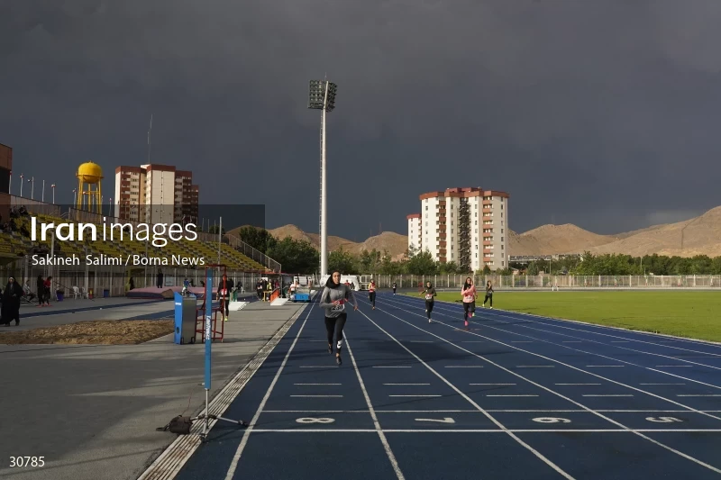 Tehran Grand Prix women's track and field competition